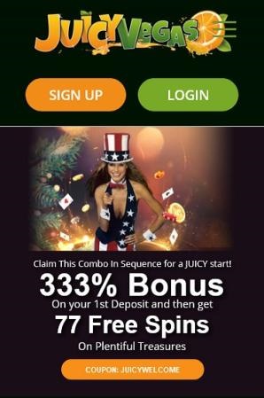 EXPLORE THE REVIEW ABOUT JUICY VEGAS CASINO 2