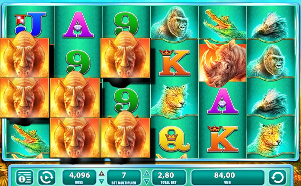 Raging Rhino Slot 2